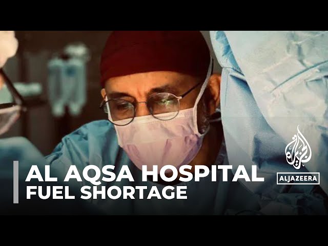 ⁣Fuel shortage in Gaza: Power from hospital generators threatened