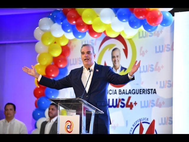 Luis Abinader compara su forma de administrar el Estado con la del expresidente Balaguer