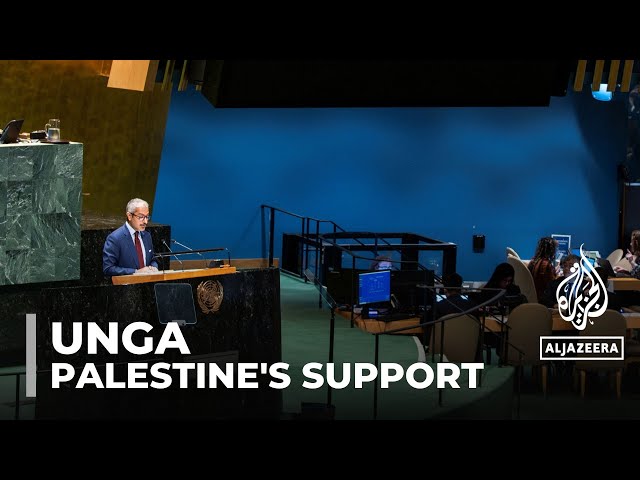 ⁣UNGA backs Palestinian bid: Overwhelming support for full UN membership