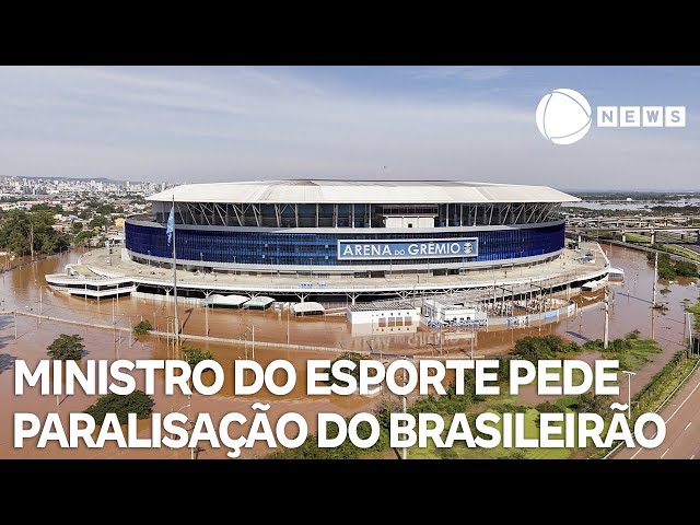 ⁣Ministro do Esporte pede paralisação do Brasileirão