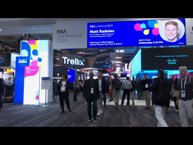 ⁣Cybersecurity experts meet at RSA conference to tackle AI threats