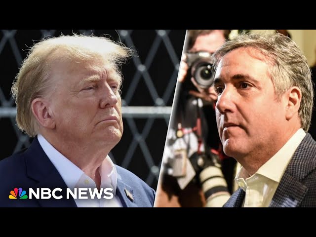 ⁣Michael Cohen to testify Monday in Trump hush money trial