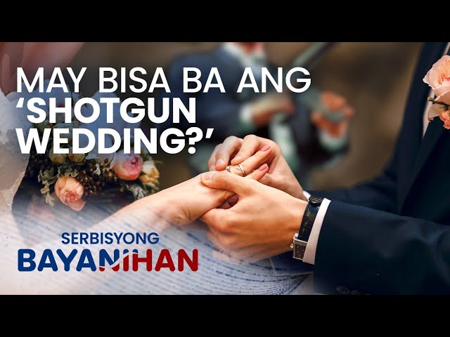 ⁣May chance bang mapawalang bisa ang kasal na isang ‘shotgun wedding?’