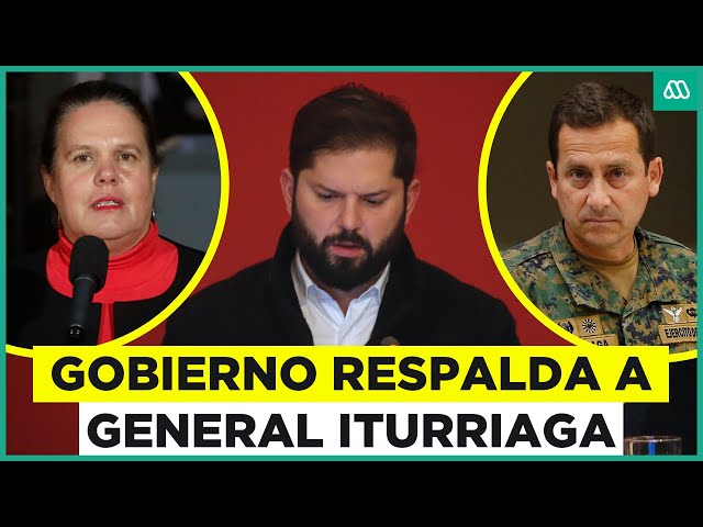 ⁣Gobierno respalda al general Iturriaga tras reunión con el presidente Boric