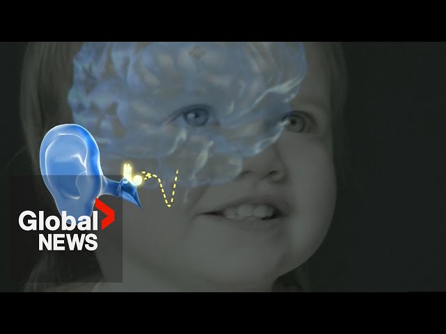 ⁣British toddler hears for 1st time after landmark gene therapy