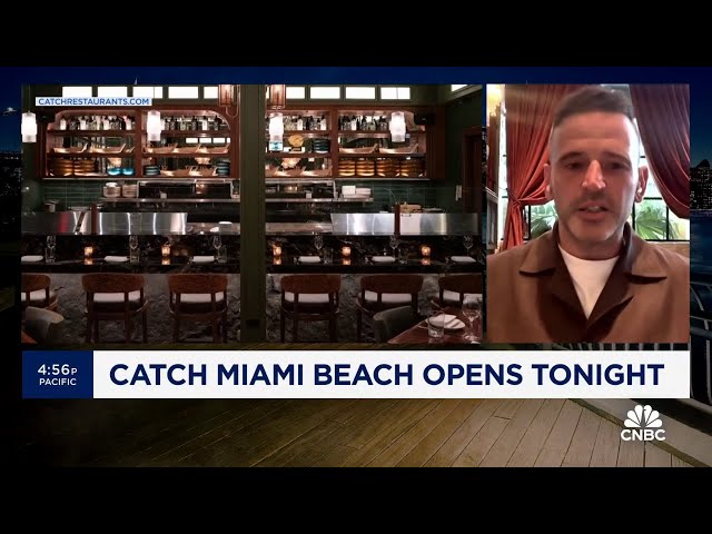 ⁣Catch Hospitality Group Co-Founder Eugene Remm talks opening new location in Miami