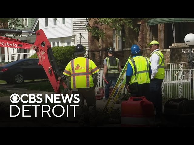 Detroit city officials ramp up replacement of lead service lines
