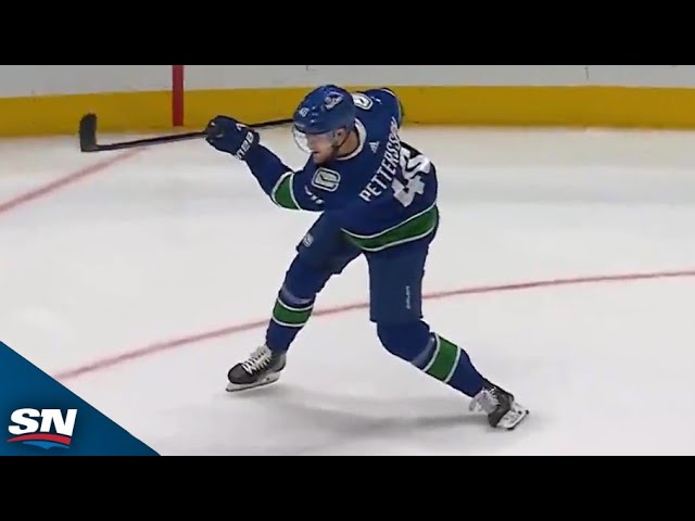 ⁣Elias Pettersson Nets His First Goal Of Playoffs With Power Play Marker