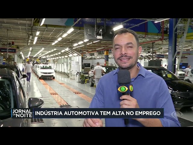 ⁣Melhora o nível de emprego na indústria automotiva brasileira