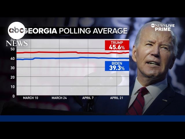 ⁣Georgia voters grapple with political divides as they prepare for Biden-Trump rematch
