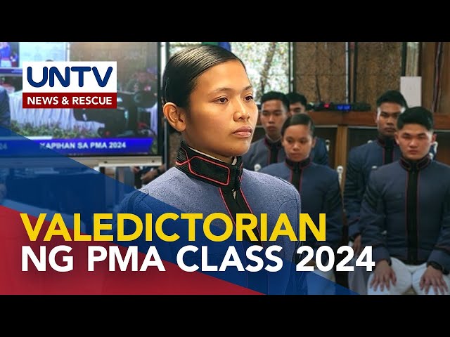 ⁣Babaeng kadete, valedictorian ng PMA Bagong Sinag Class of 2024; 6 iba pa, nasa top 10