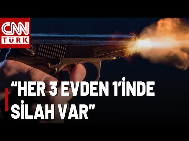 ⁣Türkiye'de Bireysel Silahlanma Korkunç Boyutta: Her İki Kişiden Biri Silahlı