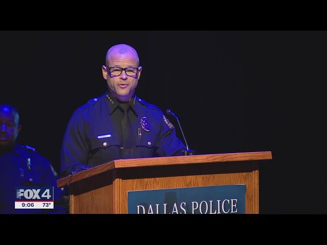 ⁣Police unions show support to keep Chief Eddie Garcia in Dallas