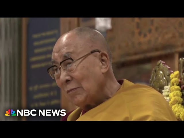 ⁣Dalai Lama clashes with Chinese government over future successor