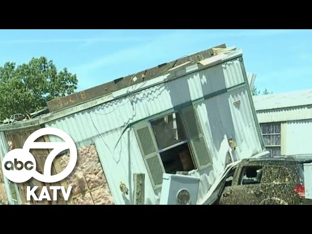 ⁣American Red Cross efforts for Hot Springs tornado damage