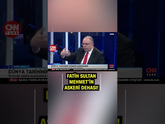 Fatih Sultan Mehmet'in Askeri ve Sanayi Dehasını Erhan Afyoncu Anlattı