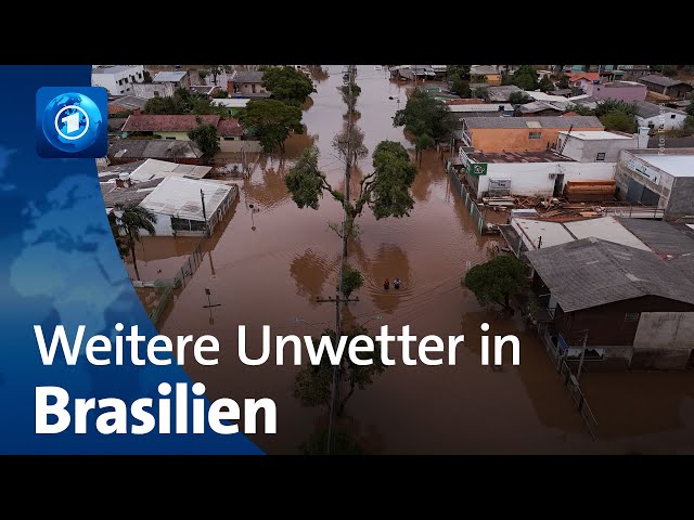 ⁣Brasilien kämpft weiter mit schweren Überschwemmungen