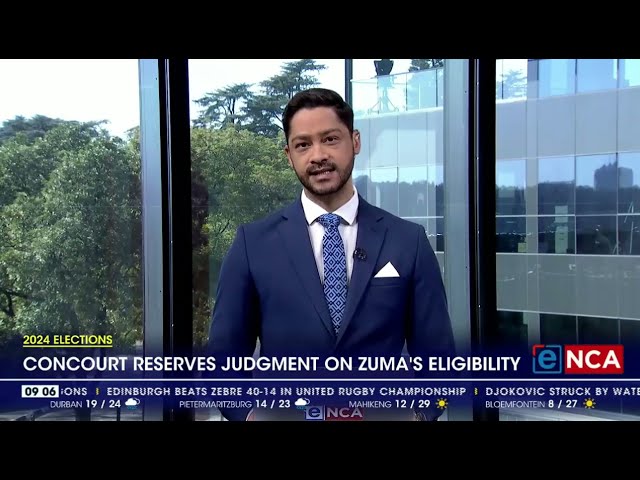 ⁣ConCourt reserves judgement on Zuma's eligibility to stand elections
