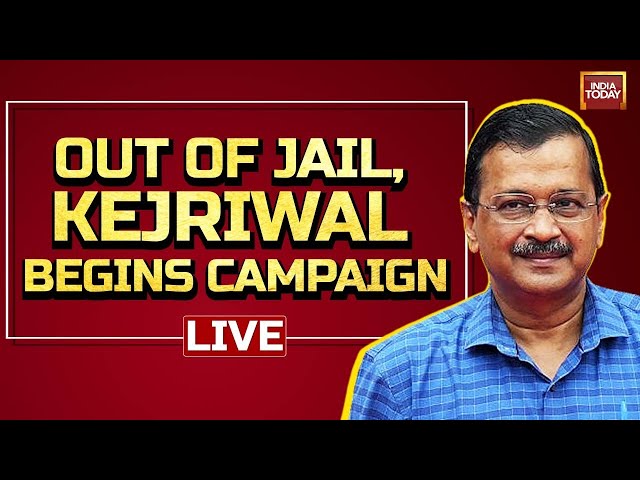 ⁣Arvind Kejriwal Press Conference LIVE: Kejriwal First PC after walking out of jail