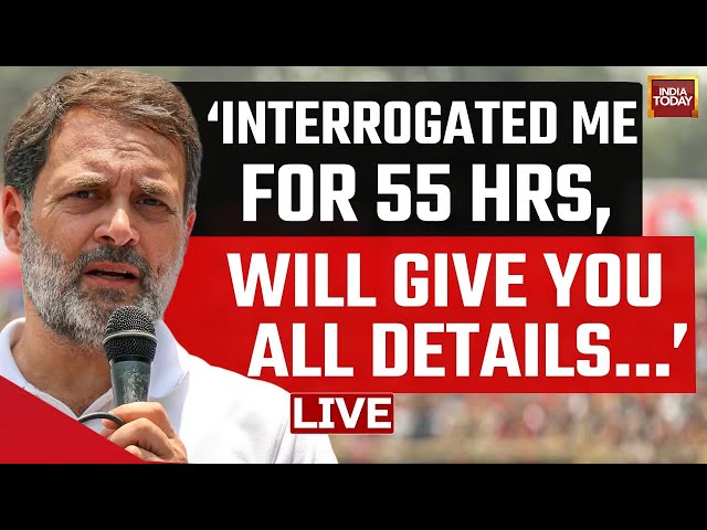 ⁣LIVE | Rahul Gandhi Recalls ED Questioning: 'You Have Not Called Me, I Have Come Here' | I