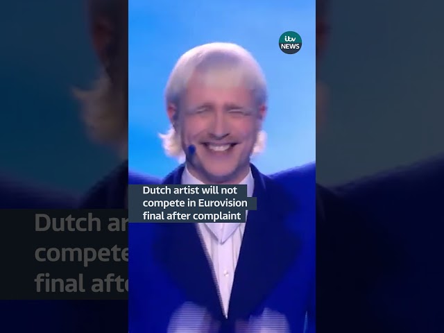 Dutch artist Joost Klein will not compete in Eurovision final after complaint #itvnews #eurovision