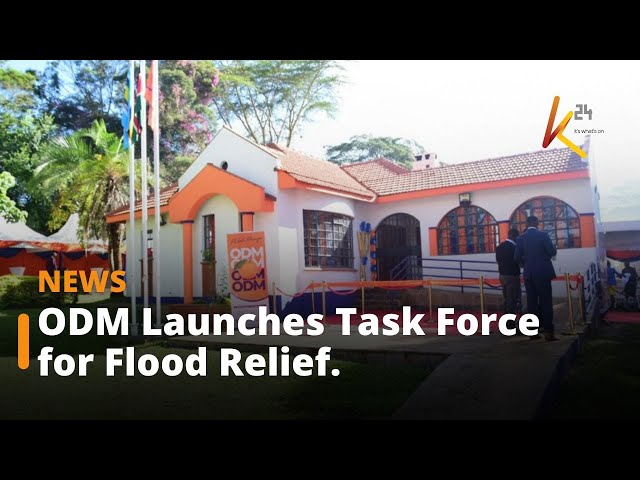 ⁣ODM Launches Task Force for Flood Relief, Prepares First Donation Dispatch