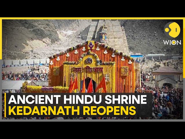 ⁣India: Kedarnath Dham reopens for devotees on Akshay Tritya | WION