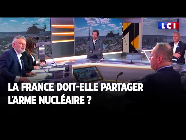 ⁣La France doit elle partager l'arme nucléaire