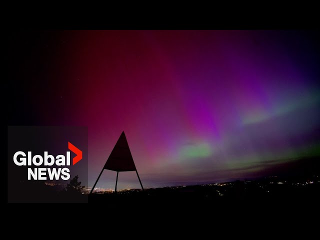 ⁣Northern Lights: Timelapse captures Aurora Borealis illuminating the night sky around the world