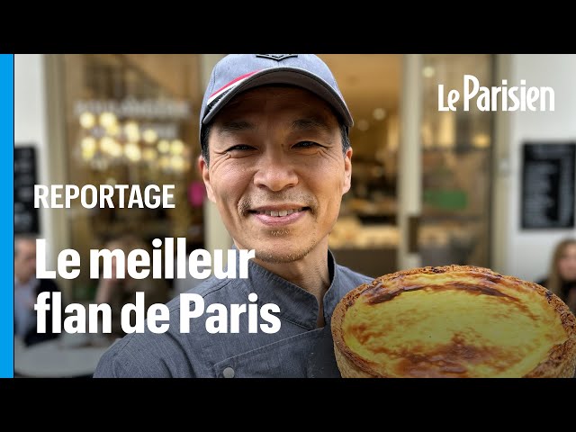 ⁣Yongsang Seo réalise le meilleur flan de Paris