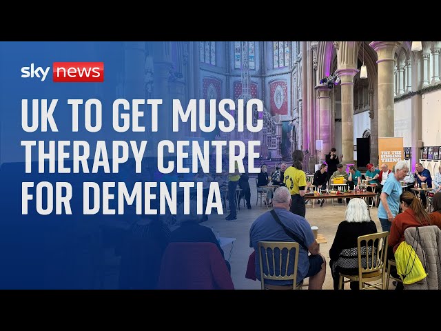 ⁣UK to get first music therapy centre of excellence for people living with dementia