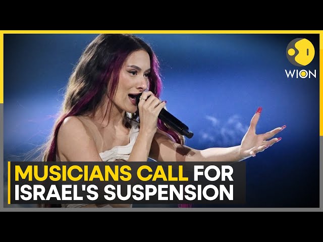 ⁣Israel-Hamas war: Protest against Israel's participation in Eurovision | WION