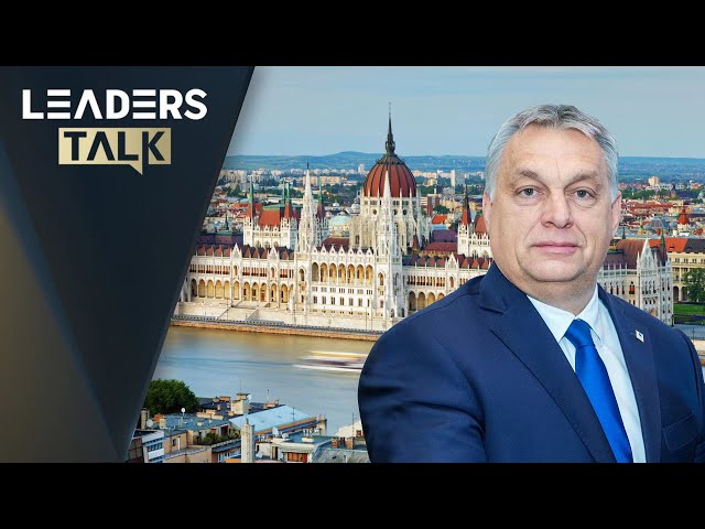 ⁣Exclusive with Hungarian PM Viktor Orban
