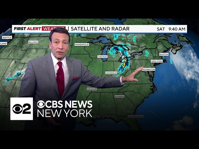 ⁣First Alert Weather: Saturday morning update - 5/11/24
