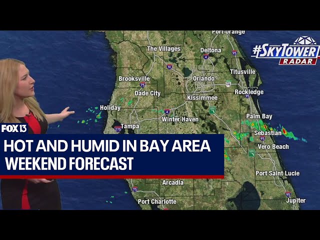 ⁣Tampa weather: Hot and humid on Saturday