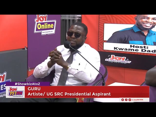 ⁣Renowned Ghanaian Hitmaker Guru Aspires To Be University Of Ghana's SRC President.