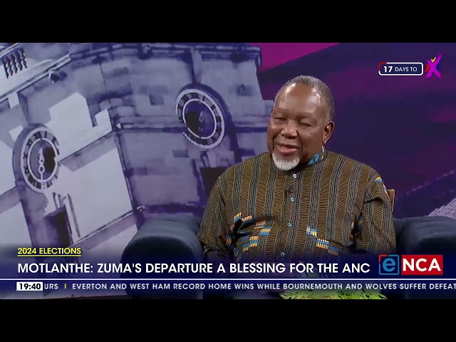 ⁣2024 Elections | 'Zuma's departure a blessing for the ANC' - Kgalema Motlanthe