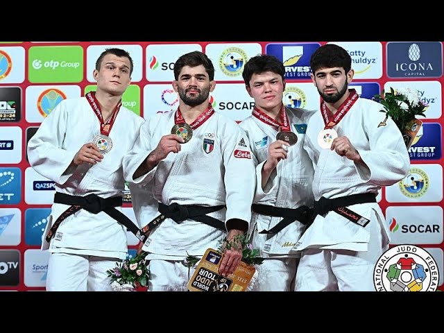 ⁣Judo: éxito europeo con remontada uzbeka en el Grand Slam de Astaná