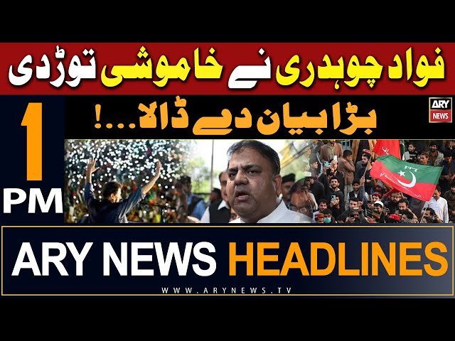 ⁣ARY News 1 AM Headlines 12th May 2024 | Fawad Chaudhry in Action
