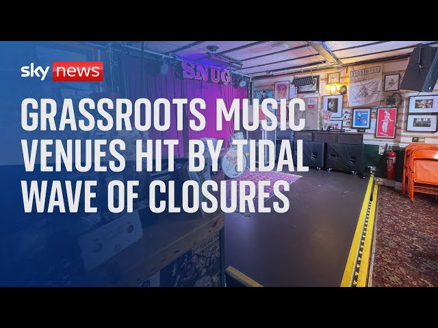 ⁣Calls for arena ticket levy and tax relief to stop closure of grassroots music venues