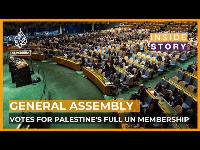 ⁣Sweeping support for full UN membership for Palestine | Inside Story