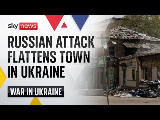⁣Inside Vovchansk - the town being flattened by Russia's offensive | Ukraine War