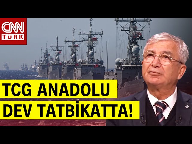 DENİZKURDU-2'de Nefes Kesen Anlar! TCG Anadolu "Adaya Çıkarma" Yaptı...