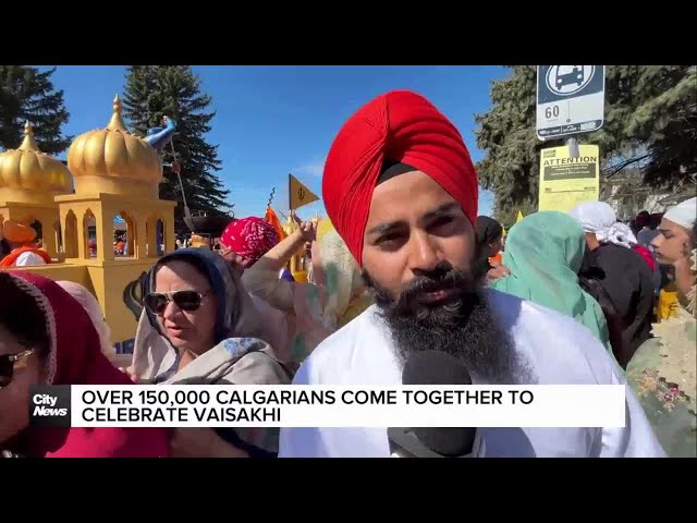 ⁣Over 150,000 Calgarians come together to celebrate Vaisakhi