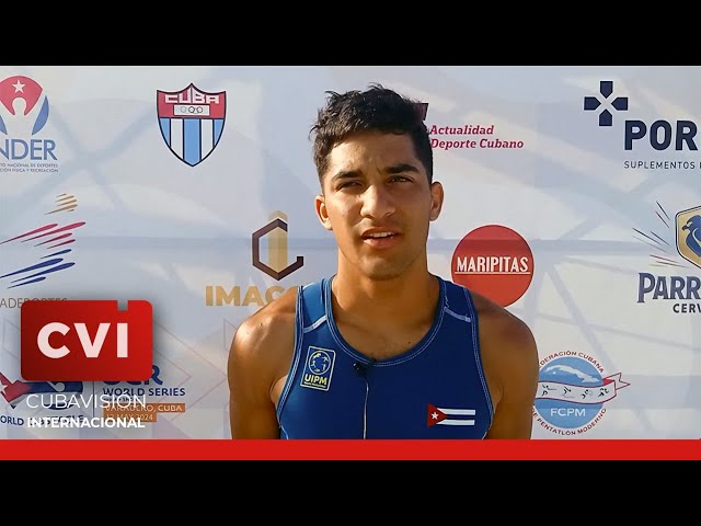 ⁣Pentatleta cubano ganó las cuatro pruebas en el Abierto Panamericano de Pentatlón