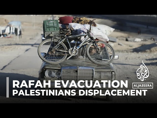 ⁣Palestinians forcibly displaced: Israel expands military assault in Rafah
