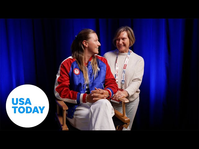 ⁣Team USA Olympians thank their mom for Mother's Day | USA TODAY