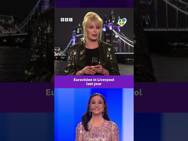 ⁣Sweetie, darling! Dame Joanna Lumley was absolutely FABULOUS at #Eurovision2024!   BBC