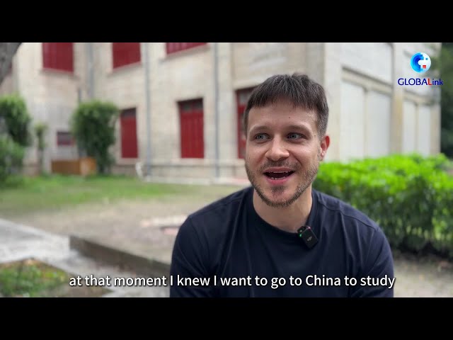 ⁣GLOBALink| French student embracing Chinese culture in his second home