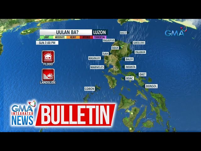 Asahan ang mga pag-ulan sa ilang bahagi ng bansa ngayong araw | GMA Integrated News Bulletin
